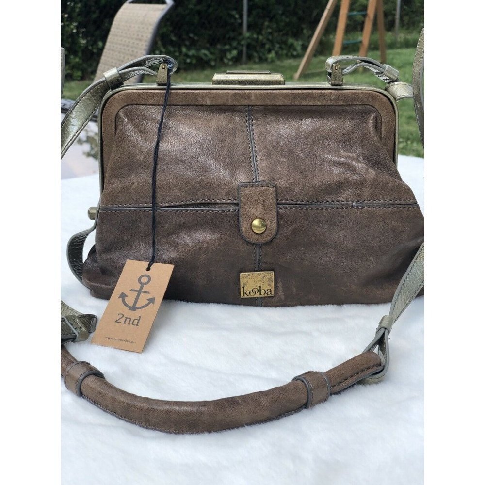 Kooba Small Shoulder Bag Brown Leather Bag